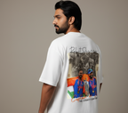 🏏 “Rohit ‘The Hitman’ Sharma – Legacy Continues” Oversized White T-Shirt