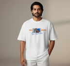 🏏 “Rohit ‘The Hitman’ Sharma – Legacy Continues” Oversized White T-Shirt